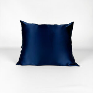 Poszewka jedwabna LUNETTA Navy Blue